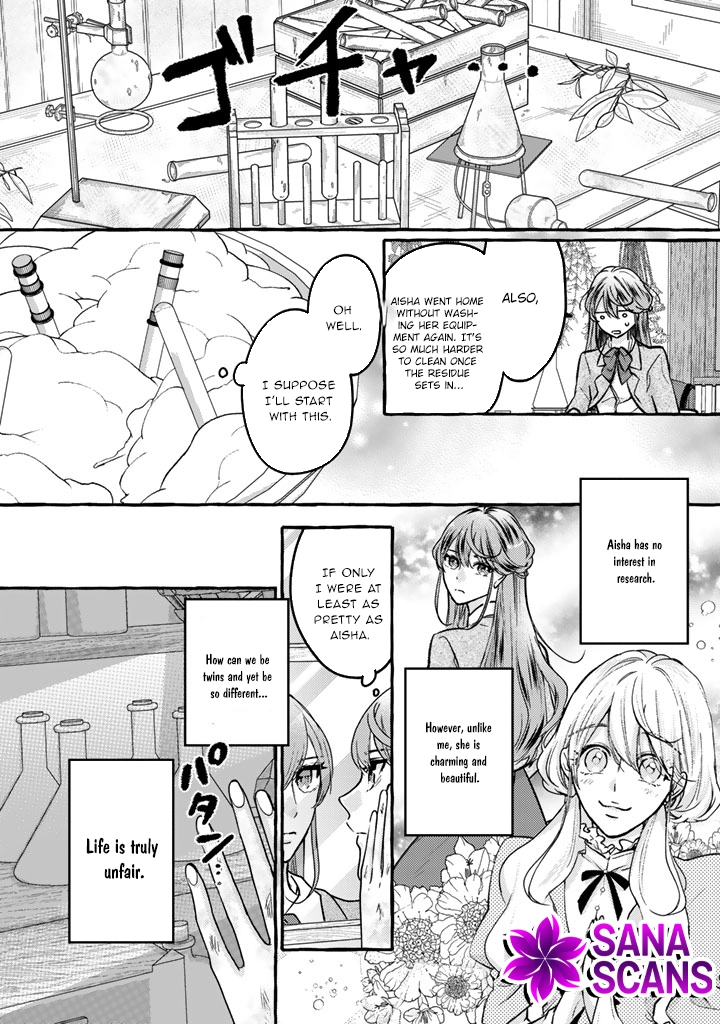 The Abused Genius Lady and the Dark-Minded Researcher’s Sweet Herb Lab. Chapter 1 - . Page 4